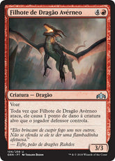 Filhote de Dragão Avérneo / Hellkite Whelp - Magic: The Gathering - MoxLand